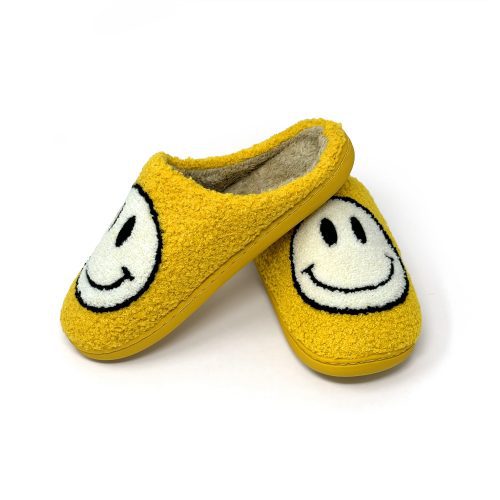 slippers Smiley Yellow02