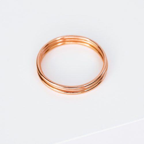 smooth stacker rose gold 2