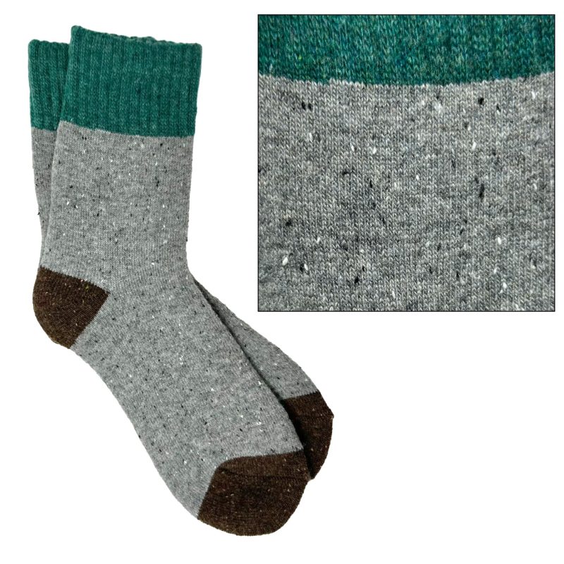 sock Camilla GreenGray