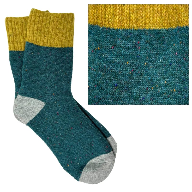 sock Camilla YellowGreen