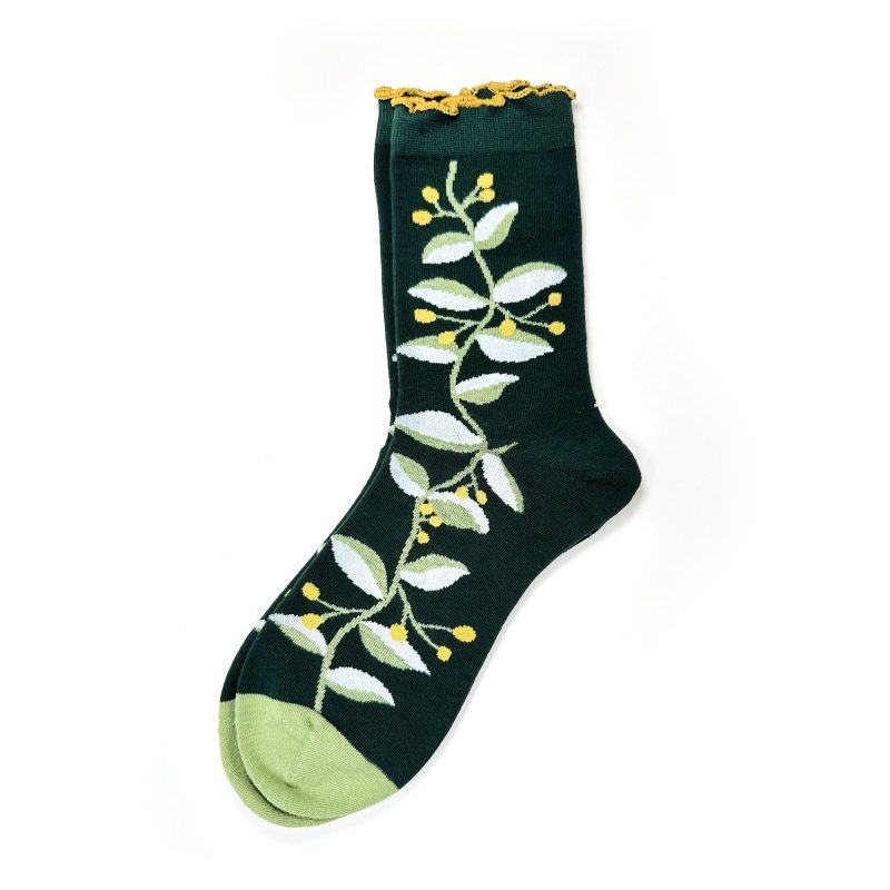 sock Farrah DarkGreen