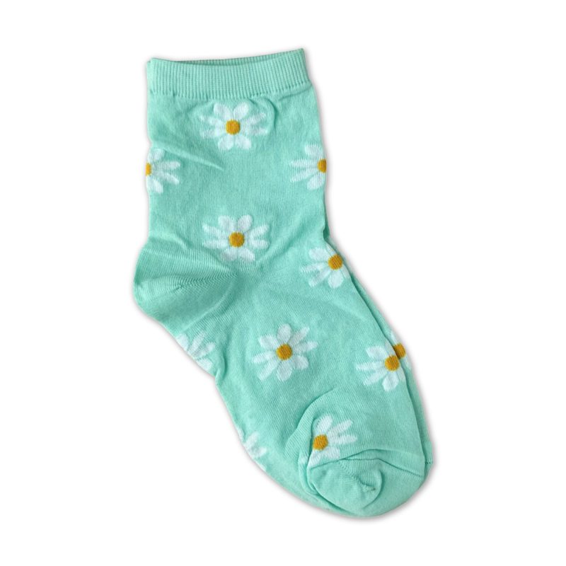 sock FlowerPower aqua