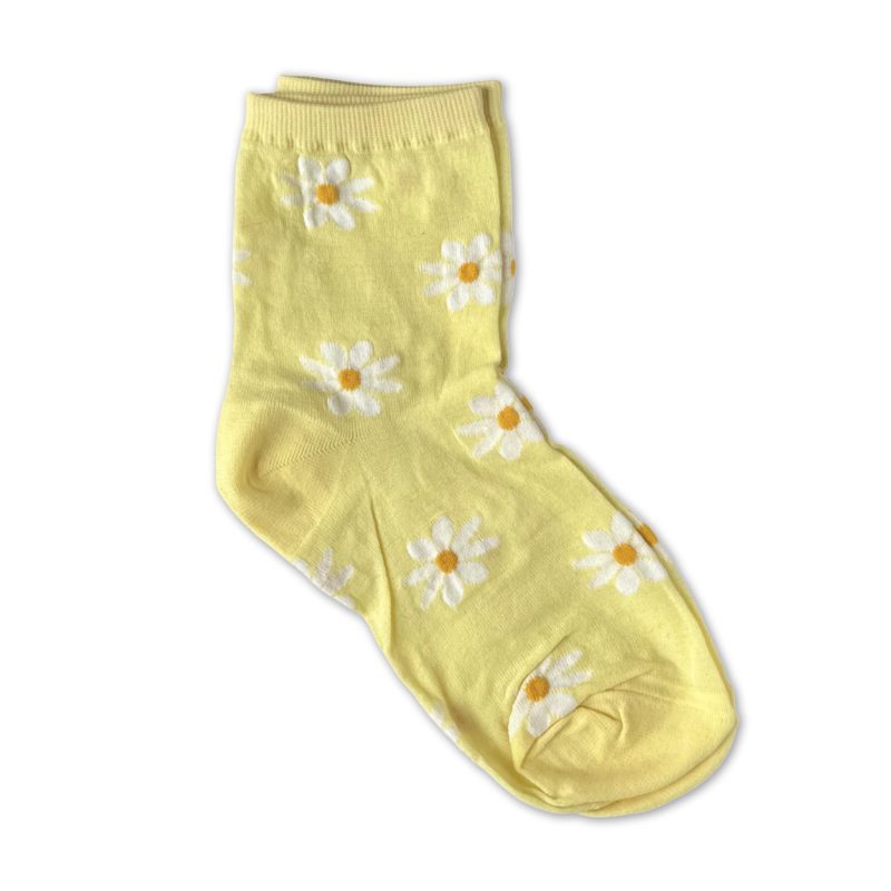 sock FlowerPower yellow