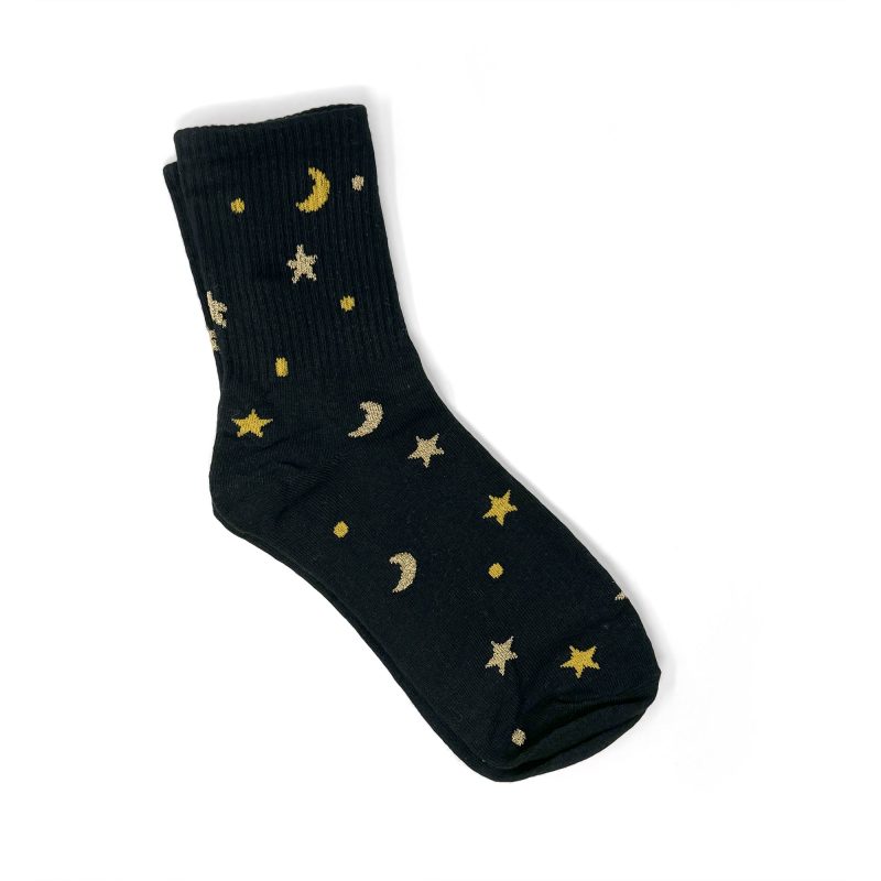 socks MoonStars Black