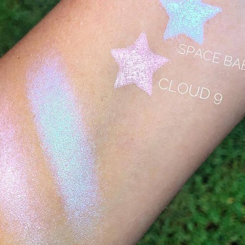 space baby cloud 9 highlighter swatches mob 2