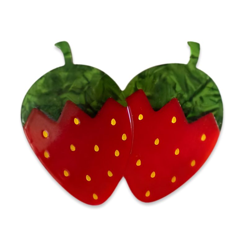 strawberry french barrette accessories jenny lemons 278577