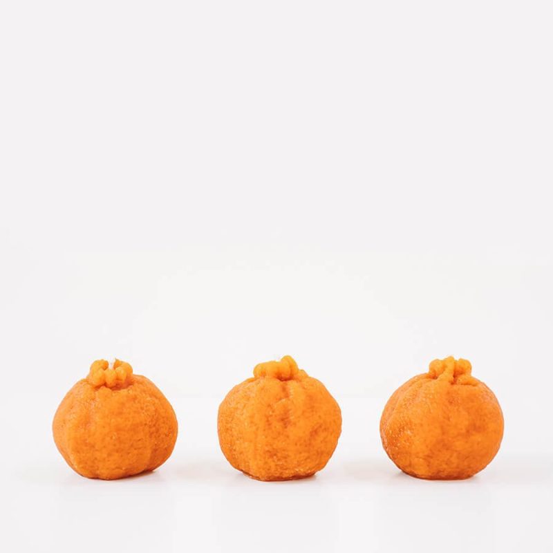 sumo orange candle 187262