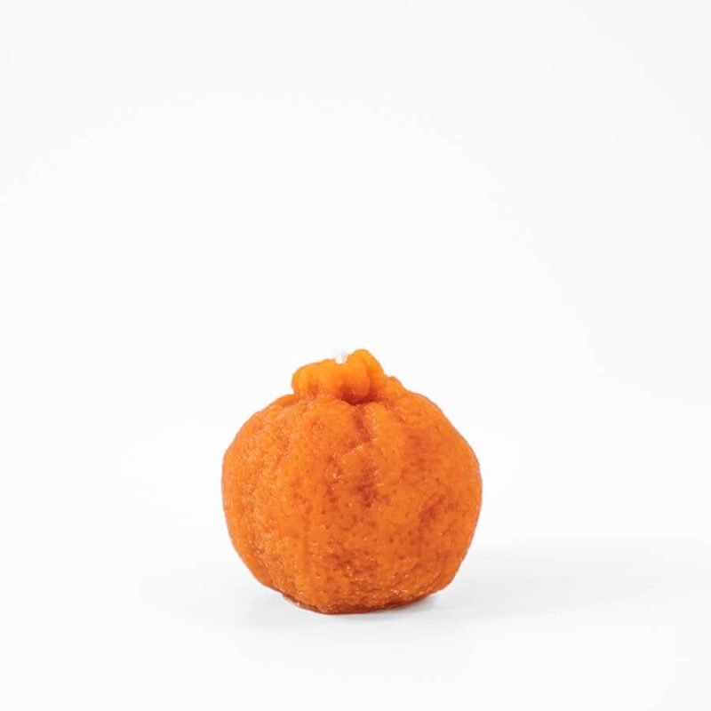 sumo orange candle 942006