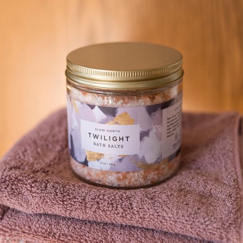 twilight bath salt jar slow north 4