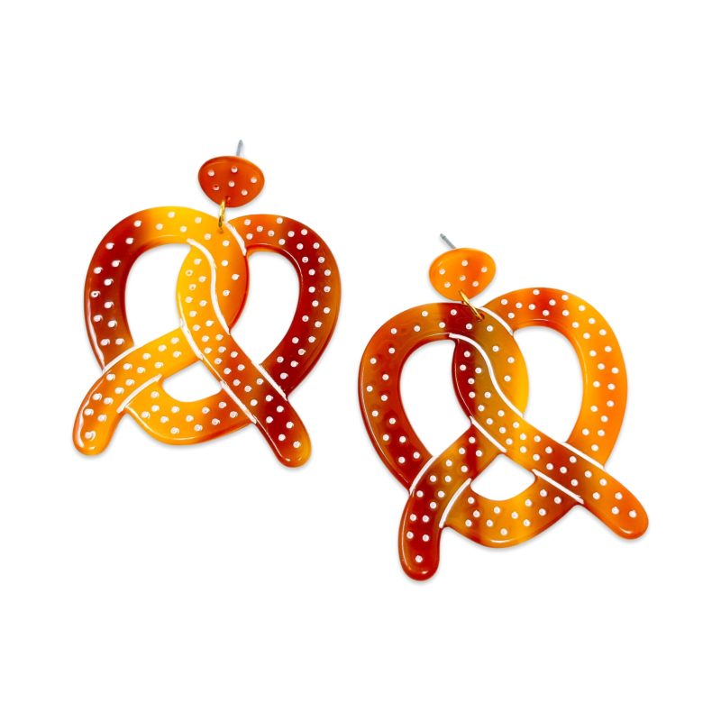 twisted pretzel earrings jewelry jenny lemons 839853