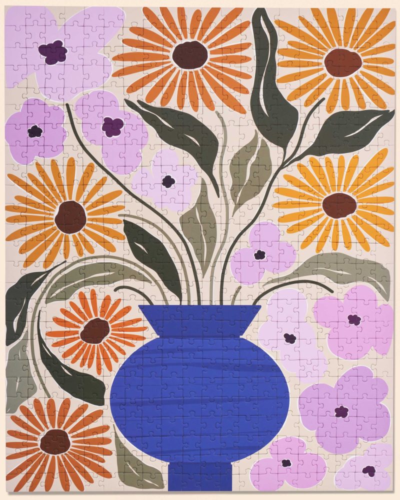 vase of flowers puzzle by frankie penwill 196225