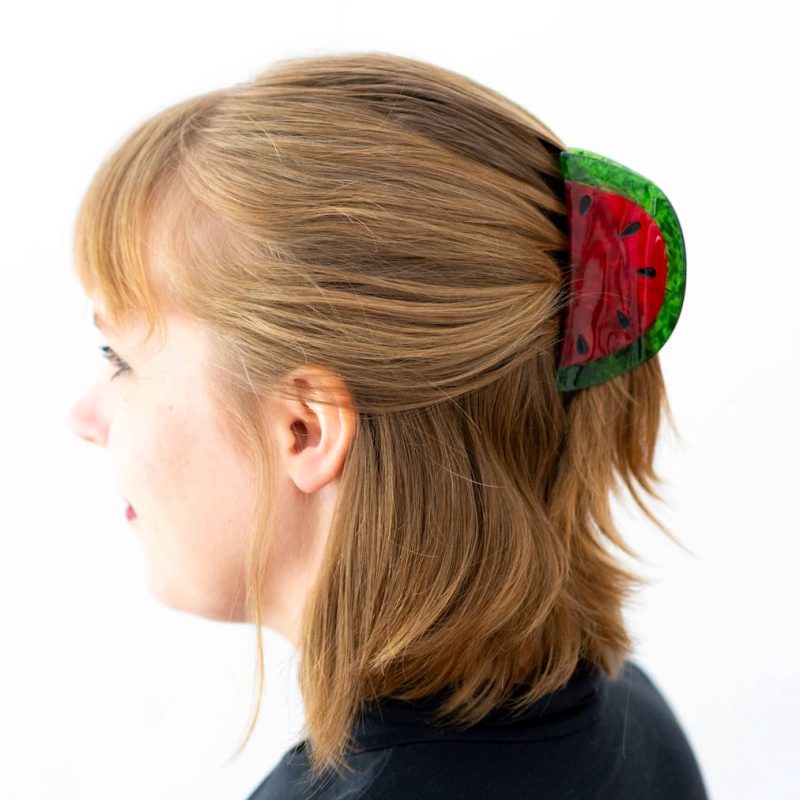 watermelon hair claw accessories jenny lemons 825283