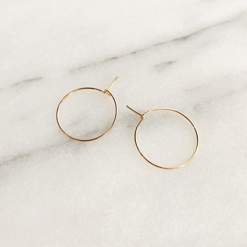 weightless essential xs hoops 14k gf fl 13