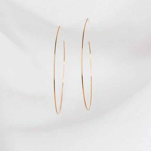 weightless l hoops 14k gold 3