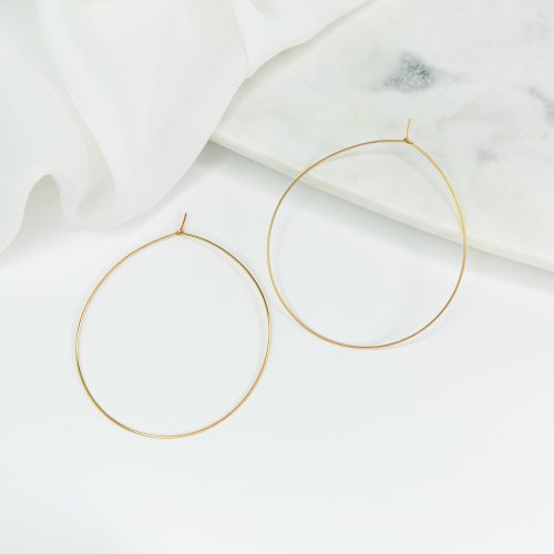 weightless l hoops 14k gold 5