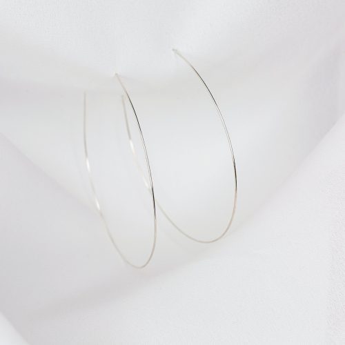 weightless l hoops silver 1