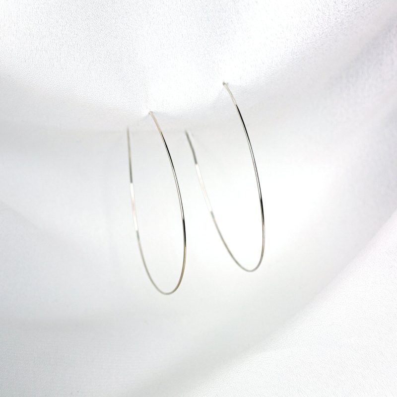 weightless m hoops silver 1