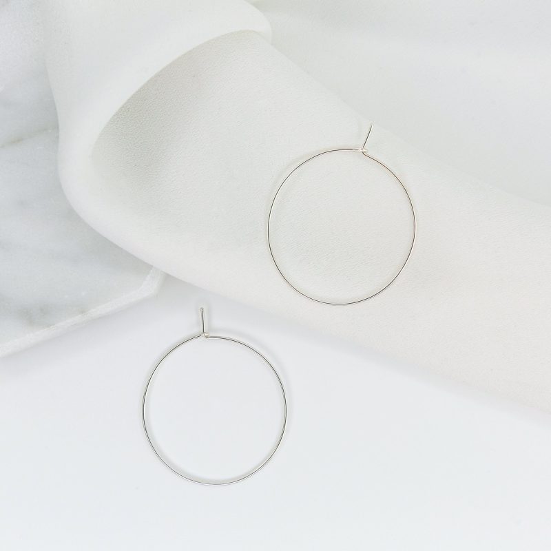 weightless s hoops silver 4