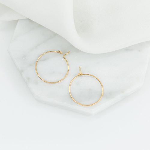 weightless xs hoops 14k gold 4