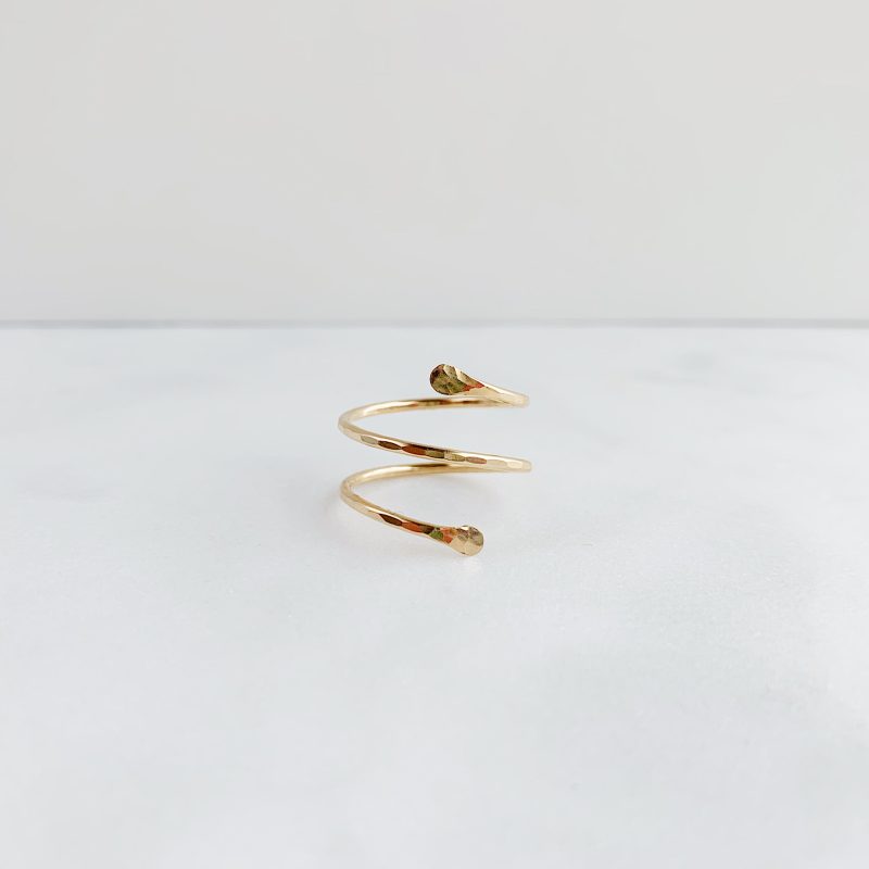 wrap ring 14k gold fill 2