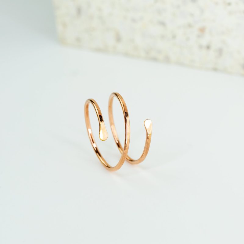 wrap ring 14k rose gold fill 01