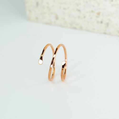 wrap ring 14k rose gold fill 02