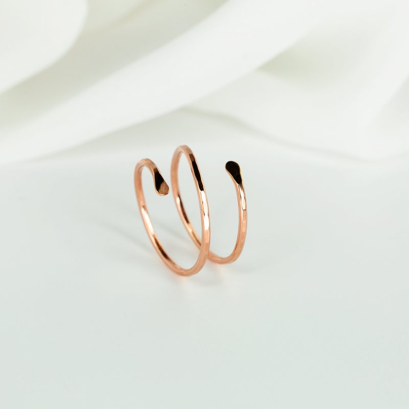 wrap ring 14k rose gold fill 04