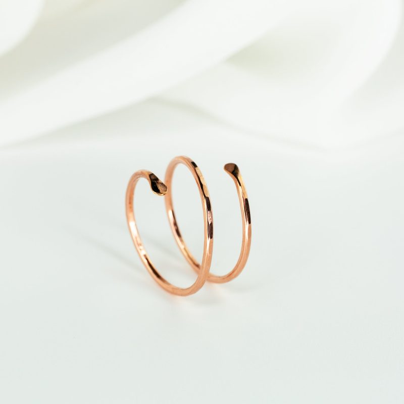 wrap ring 14k rose gold fill 05