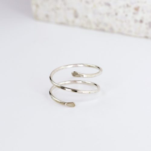 wrap ring stering silver 01.5